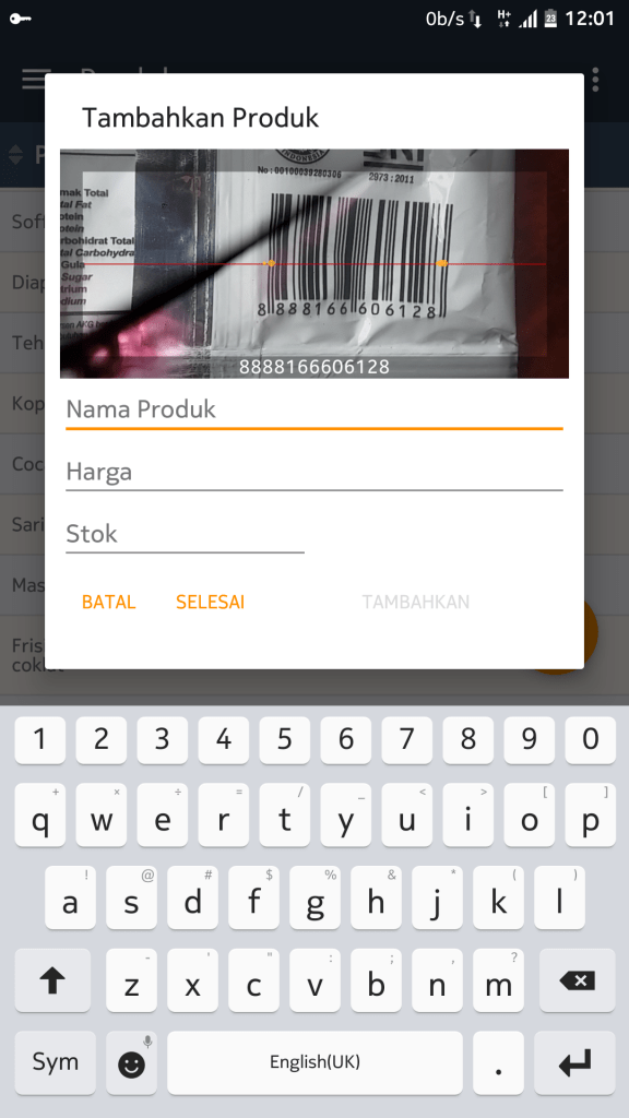 Aplikasi Android Untuk Toko