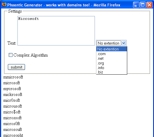 What is another word for generator WordHippo