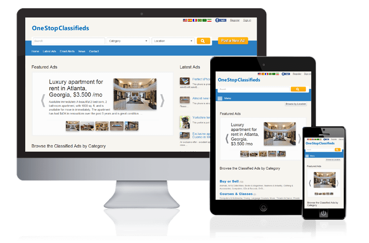 PHP Classified Ads, best php script classifieds, software ads board portal