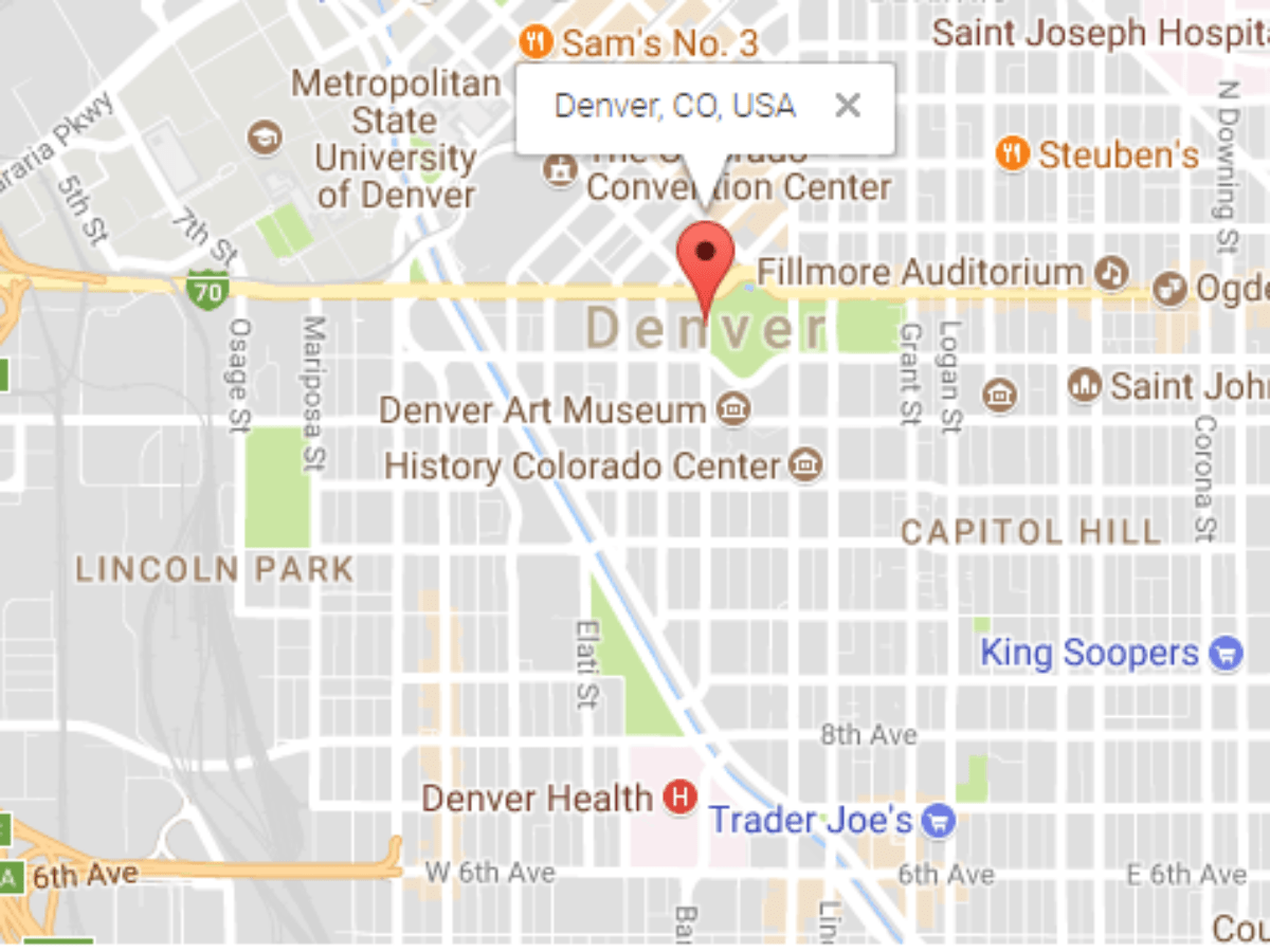 Google Map with a Marker with PHP & Google Map API - Phpflow.com