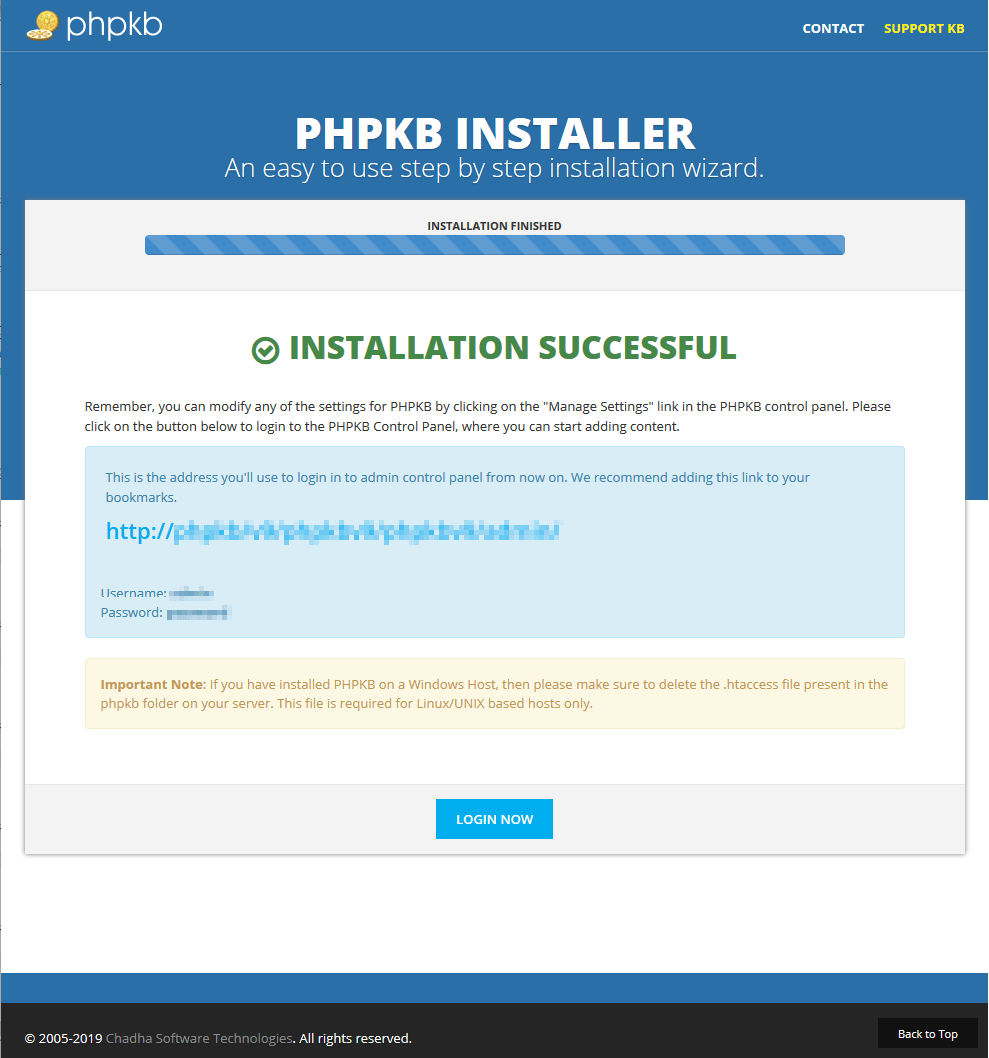 PHPKB Knowledge Base Software Installation Tutorial