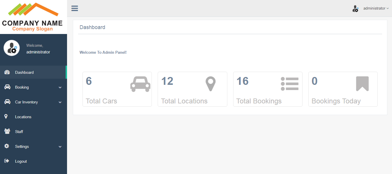 car rental booking software script php codeigniter car booking system