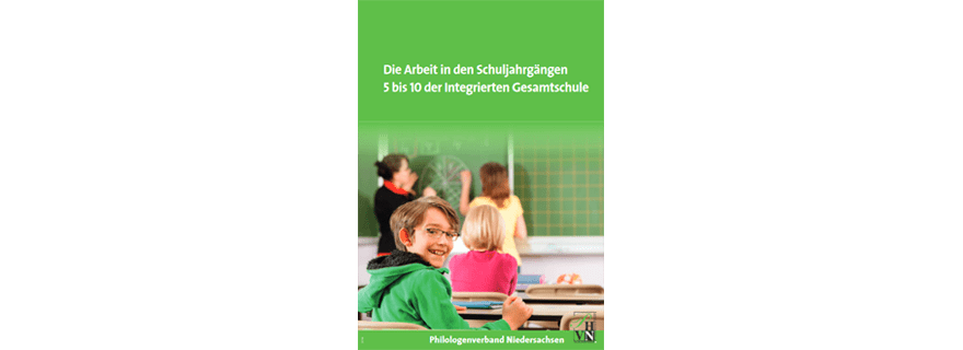 Broschüre "Die Arbeit in den Klassen 5 bis 10 der Integrierten