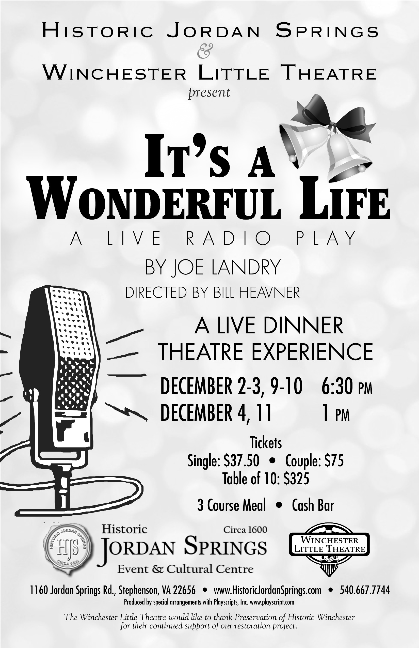 Holiday House Tour Location The Bell House Preservation of Historic