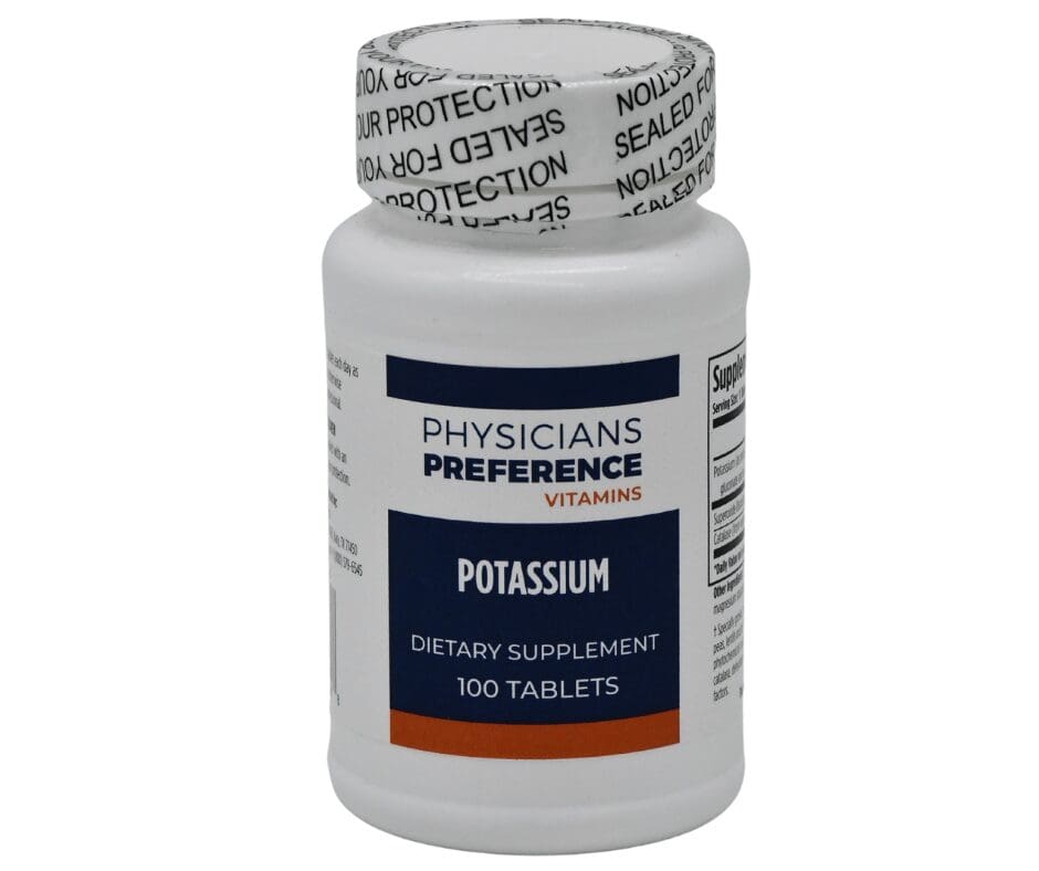 Potassium 99 mg 100 Tablets Physicians Preference Vitamins