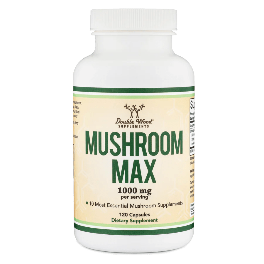 Mushroom Max 1000 mg 120 Capsules Physicians Preference Vitamins
