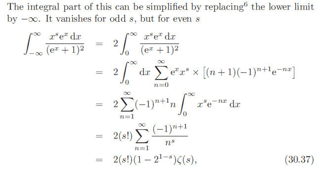 Expansion of [1+exp(x)]^-2