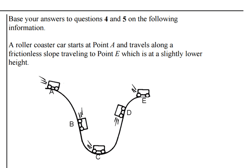 Conservation Of Mechanical Energy Roller Coaster