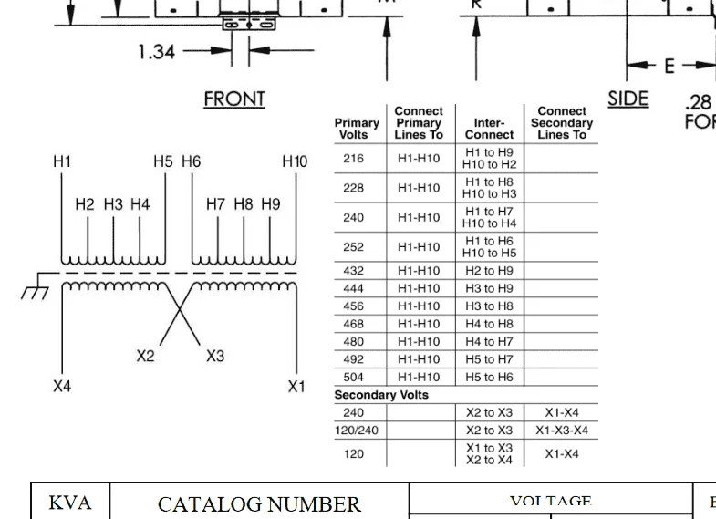 Download 120 To 240 Step Up Transformer Wiring Diagram Images » Wiring