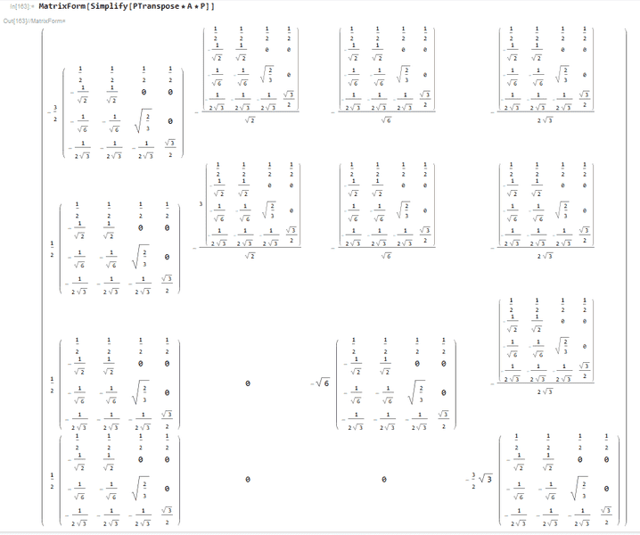 Linear Algebra Find an orthogonal matrix P