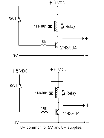Transistor Relay Driver Circuit Pdf - Circuit Diagram