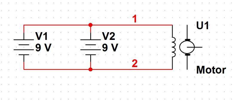 Wiring 9v Batteries In Series