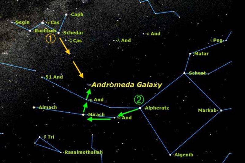 Andromeda Galaxy October 1 2025 Location Time So what's your goto method to locate M31 (Andromeda Galaxy)?