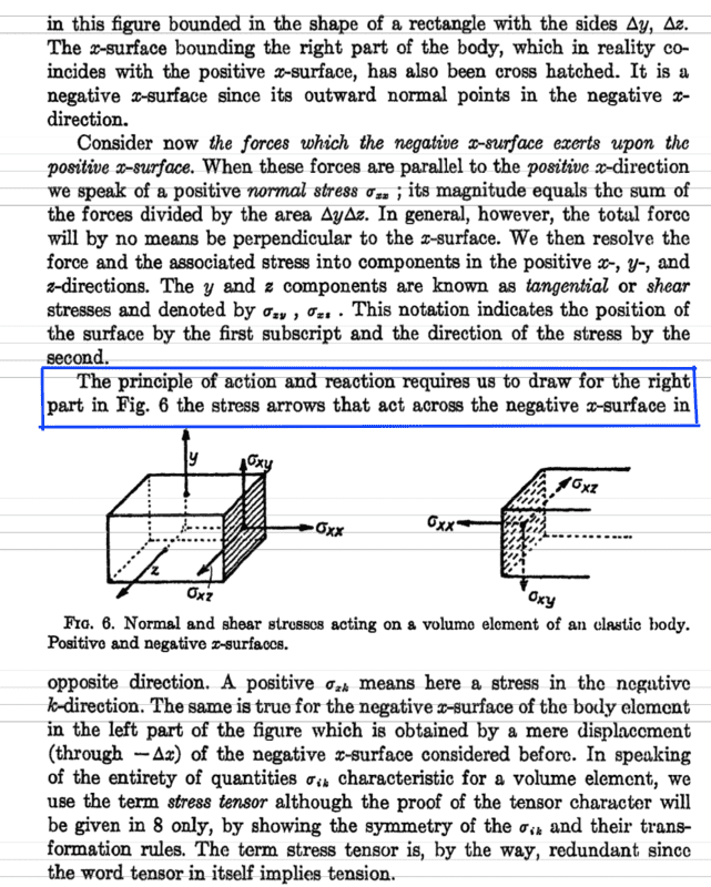 Analysis of a deformable body and Newton's 3rd Law