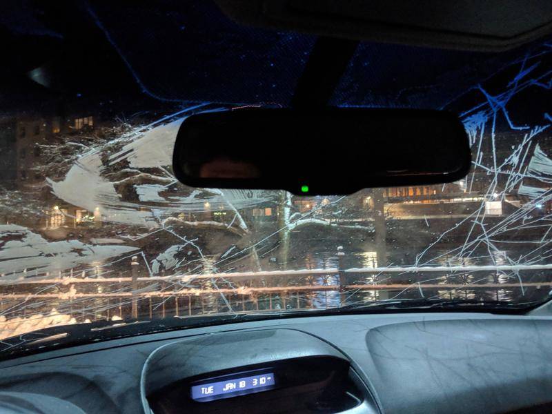 Ice patterns on the inside of my windshield Physics Forums
