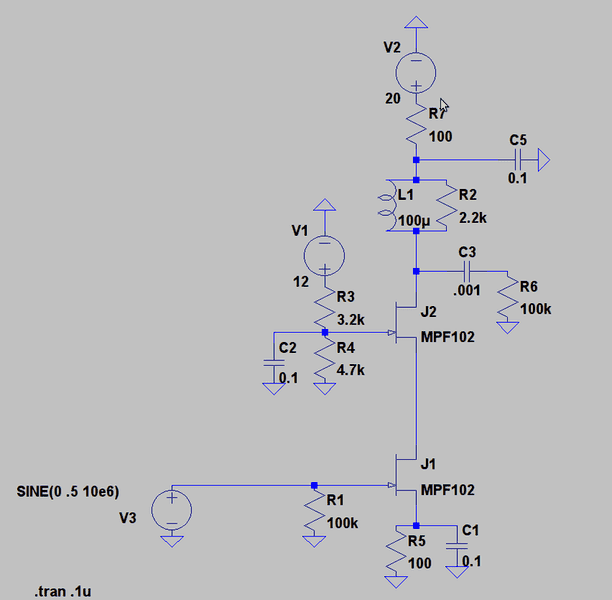 Cascode Amp questions