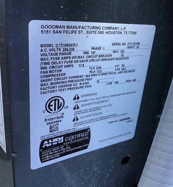 What secondary circuit breaker should I use for my fridge compressor?