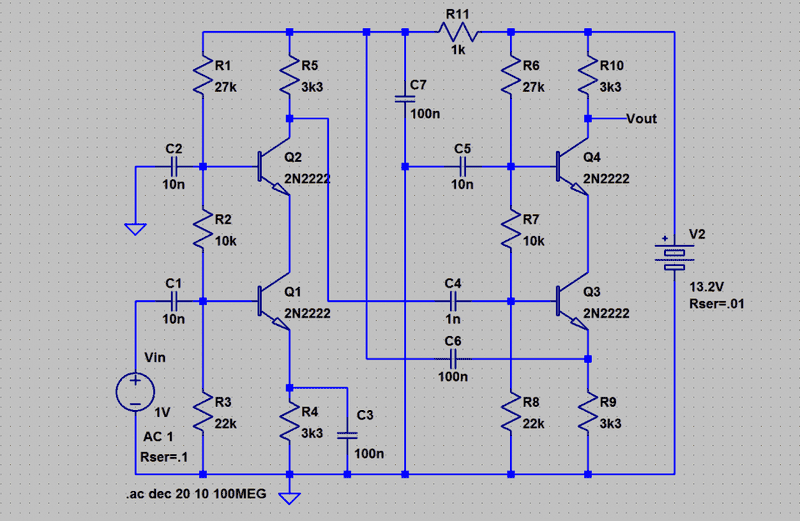 Why would cascode amp oscillate?
