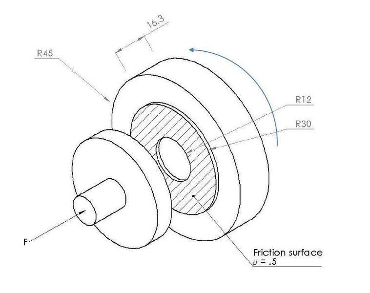 Flywheel & Disk Brake System