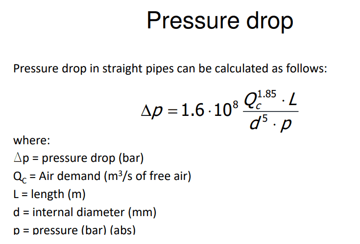 How to calculate a pressure drop in a branch of a loop ring pipe