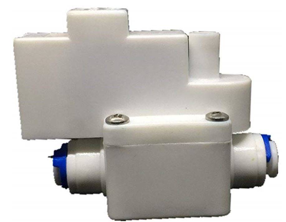 Schematics of a high pressure water switch