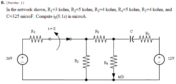 Solving an RC Circuit Using Differential Equations