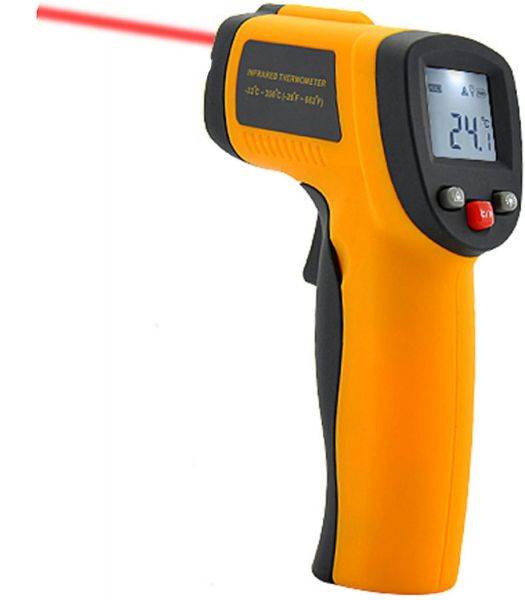 IR thermometer vs thermal imager