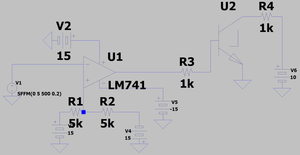 Simulate a stepdown chopper circuit using LTSpice