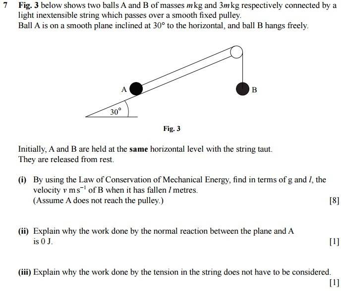 Finding the speed of an object on a pulley system