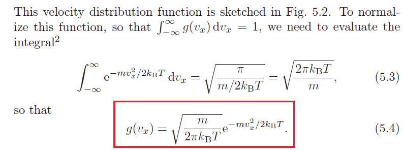 Velocity distribution Physics Forums
