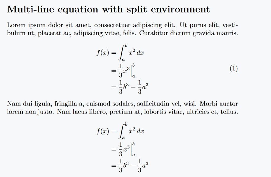 How do you turn off(or disable) equation auto numbering in LaTeX?