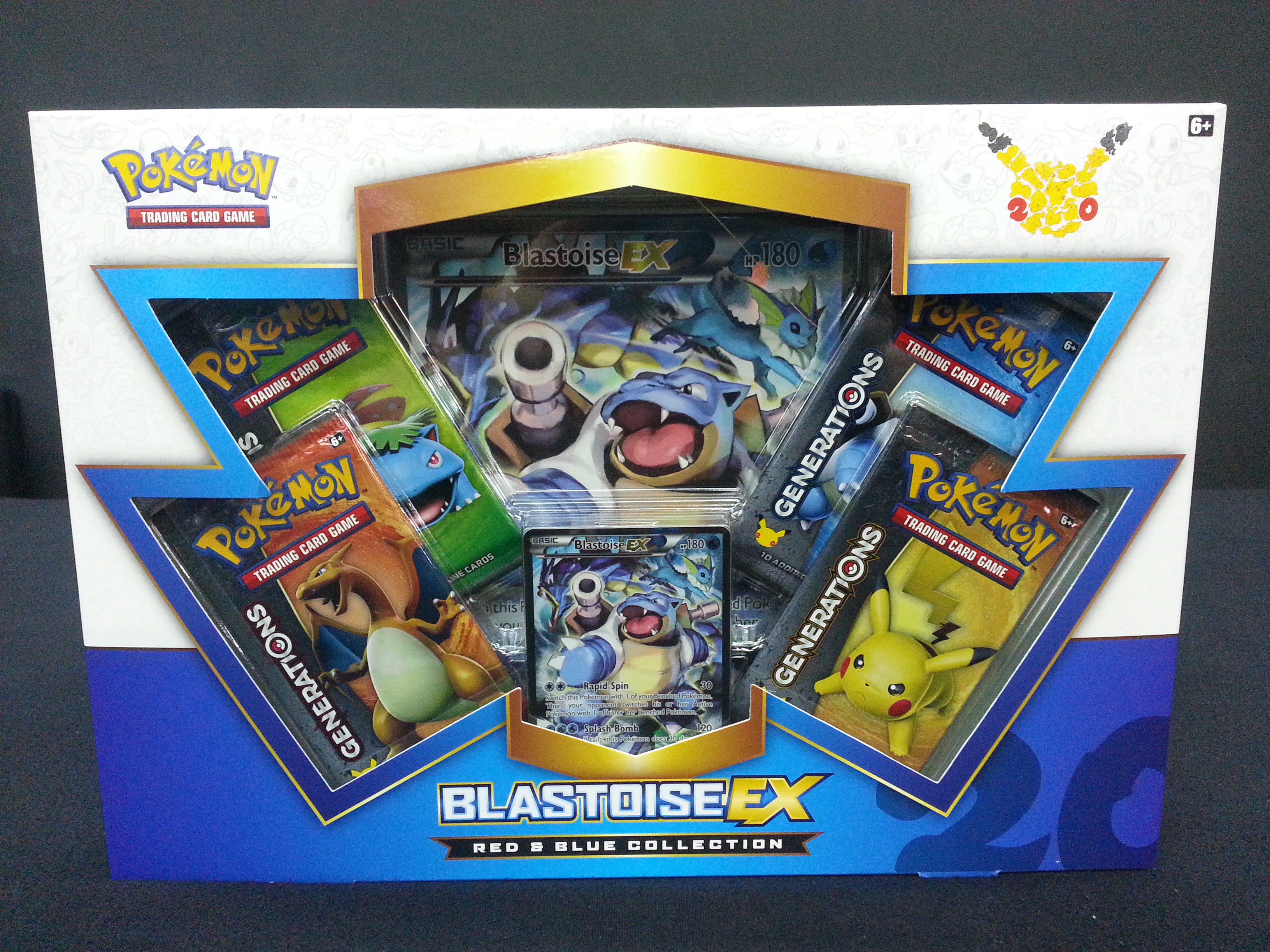 PokéMonday Blastoise EX Unboxing GamesPI