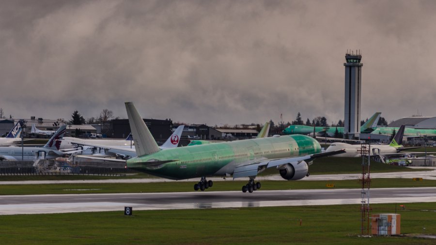 Photo taken at Paine Field Airport (PAE), 100th Street Southwest