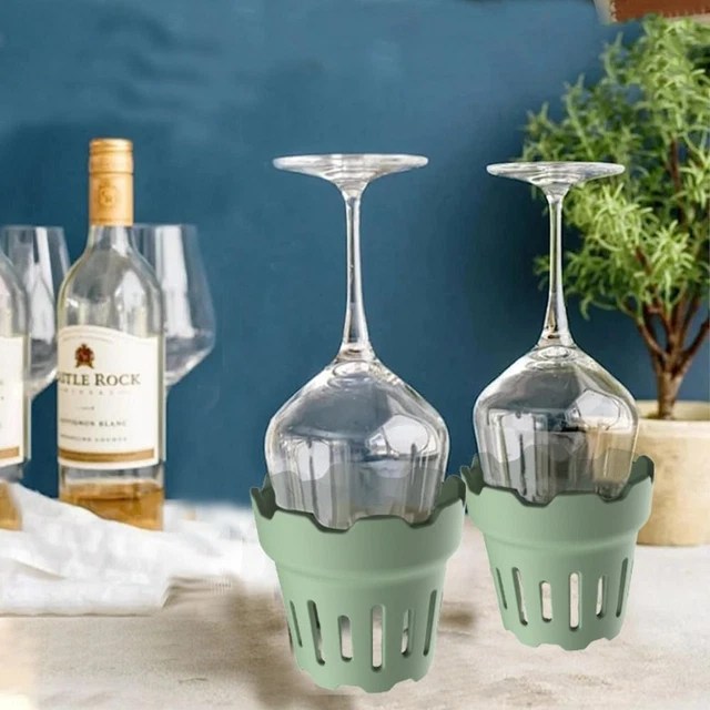 DISHWASHER SAFE TUMBLER Drying Rack Faster Drying Silicone Dry Rack 16