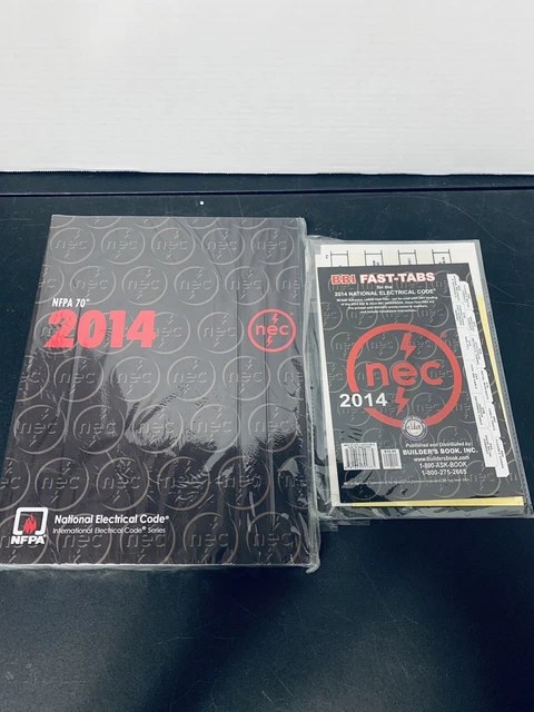 NFPA 70, NATIONAL Electric Code 2014, INCLUDING Fast-Tabs by BBI $75.00