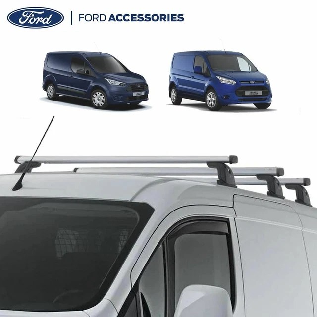 GENUINE FORD TRANSIT Connect Lockable Roof Rack Base Carrier Set of 3