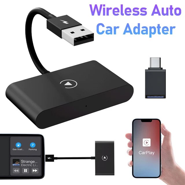 WIRELESS CARPLAY ADAPTER Dongle USB For Apple iOS 10+ Car Auto