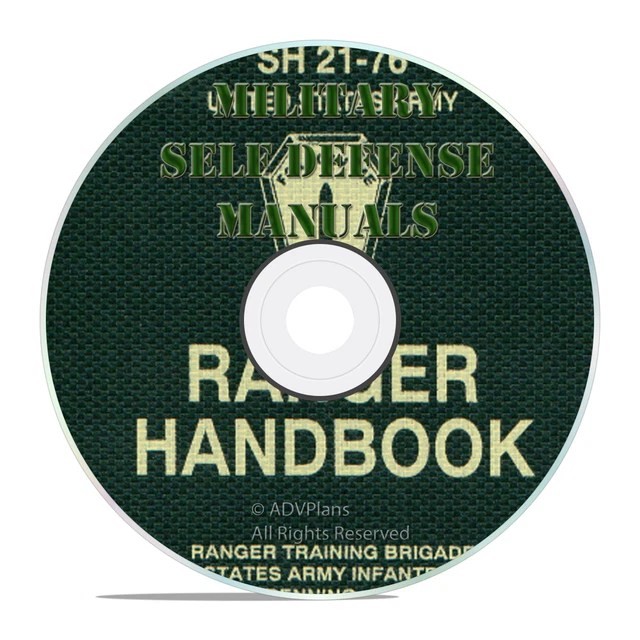 US ARMY SPECIAL Forces Guide, The Army Ranger Handbook Of Survival Dvd