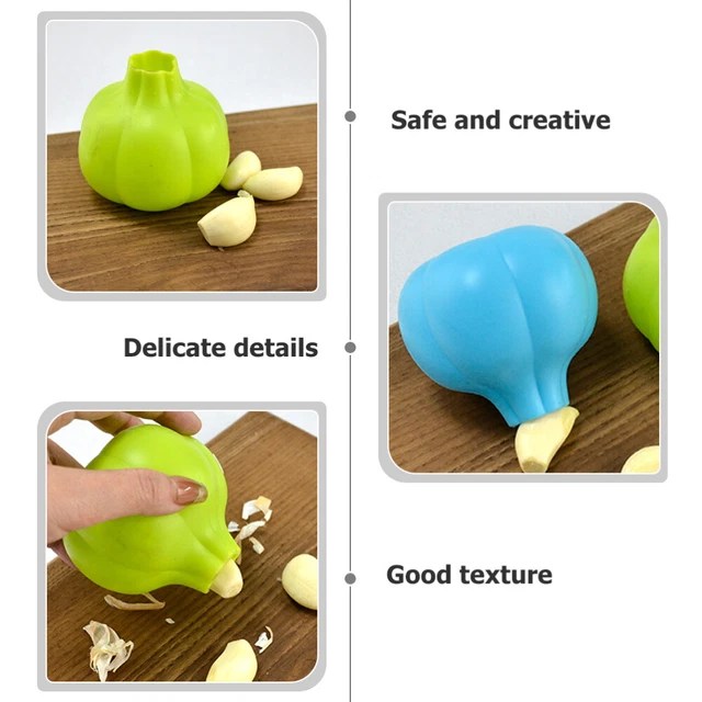2 PCS GARLIC Skin Remove Tool Peeling Implement Product £6.89 PicClick UK