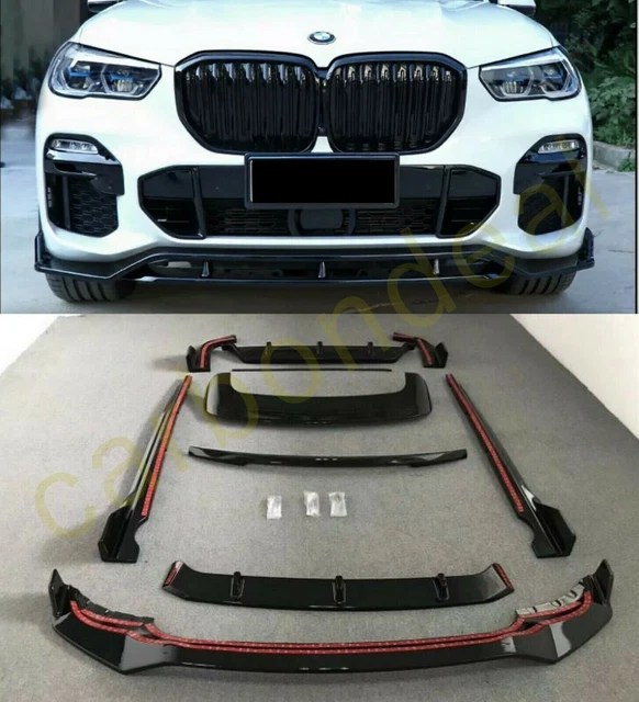 BMW G05 X5 M Performance Style Kit Splitter Diffuser Spoiler Skirt