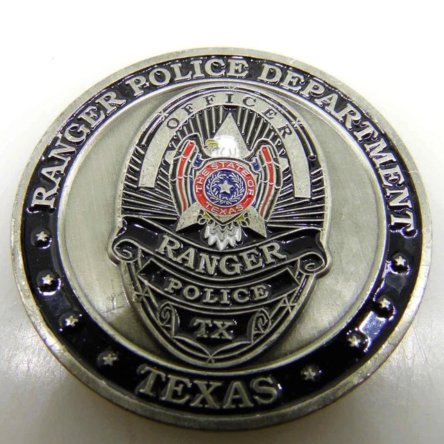 TEXAS RANGER POLICE Department Challenge Coin 38.40 PicClick