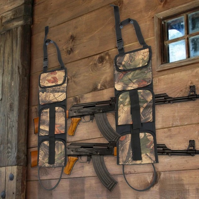 VEHICLE SEAT BACK Gun Sling Rack Rifle Shotgun Storage for Cars Truck