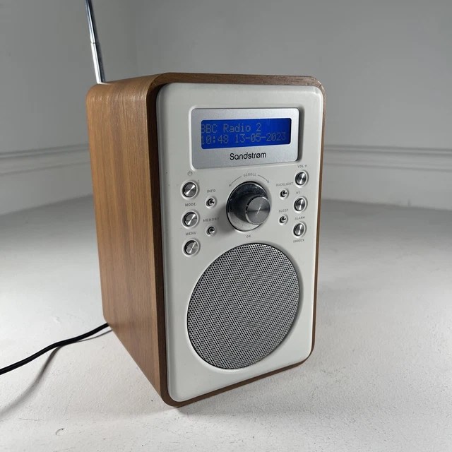 SANDSTROM DAB RADIO S6VDAB12 DAB / FM Radio Alarm Clock £17.95