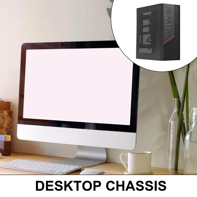 ITX COMPUTER CASE, 4.2L Capacity Space Saving Support Vertical