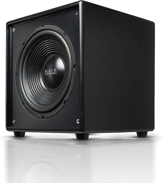 NEW 10& HIGH Excursion Ported Powered Subwoofer Unit Home Theater