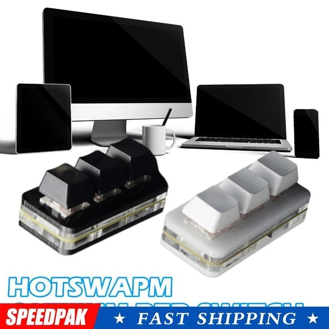 KEYPAD 3KEY MECHANICAL Keyboard Custom Fullkey Hotswappable Buttons