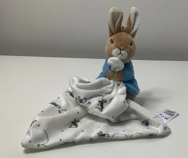 PETER RABBIT BABY Comforter M&S Marks and Spencer Plush Blankie Soft