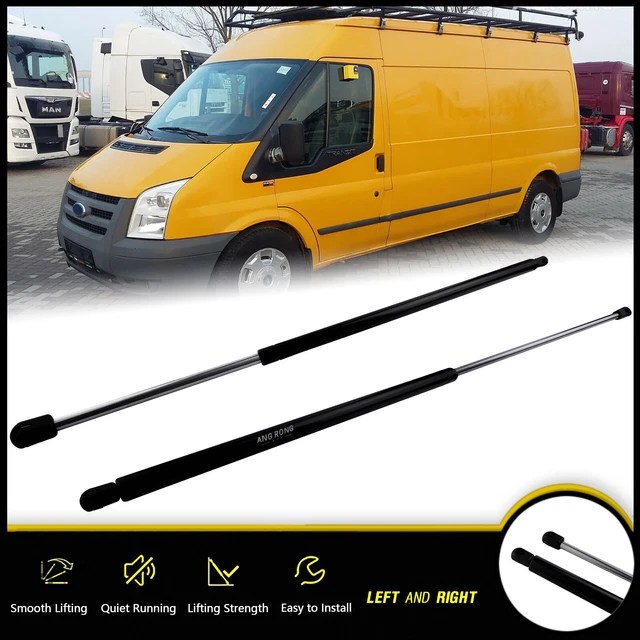 2X TAILGATE BOOT Gas Struts Spring For Ford Transit Bus Tourneo MK6 MK7