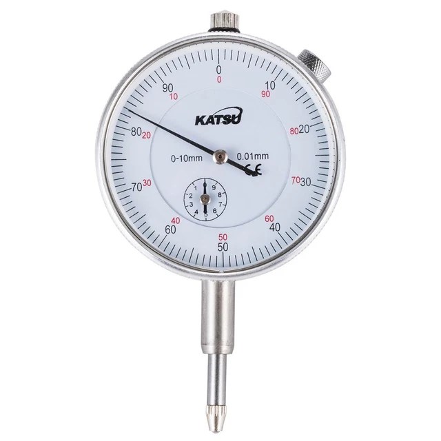 DIAL TEST INDICATOR Precision Outer Measuring Metric Test Gauge 0.01mm