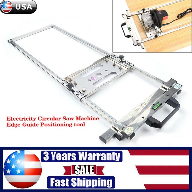CIRCULAR SAW GUIDE System Accurate RipCut Track Rail Edge Cutting For
